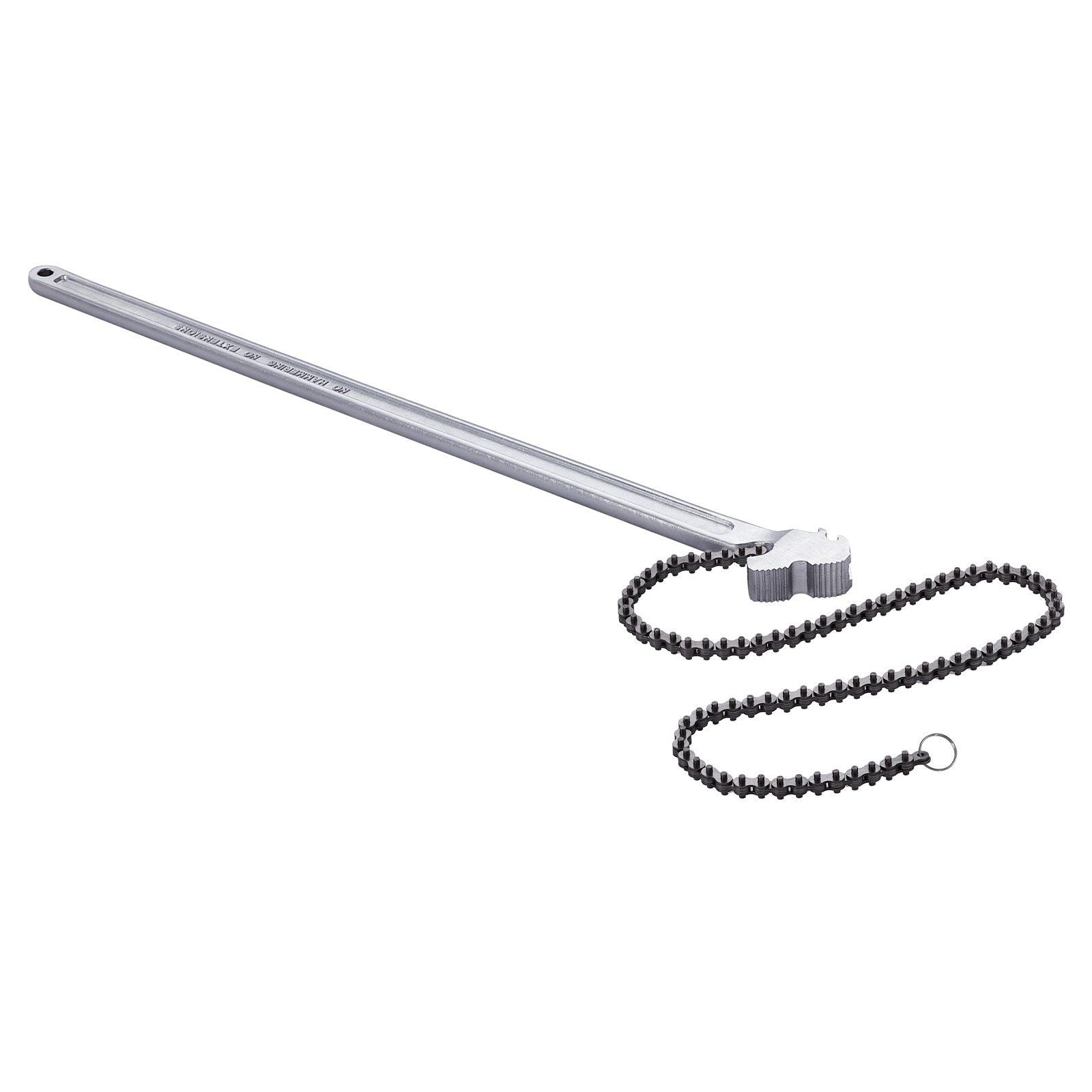 VEVOR Chain Wrench, 48 inch Chain Pipe Wrench, 13.4 inch Diameter Capacity, CRV Reversible Pipe Fitting Tool Wrench with High St