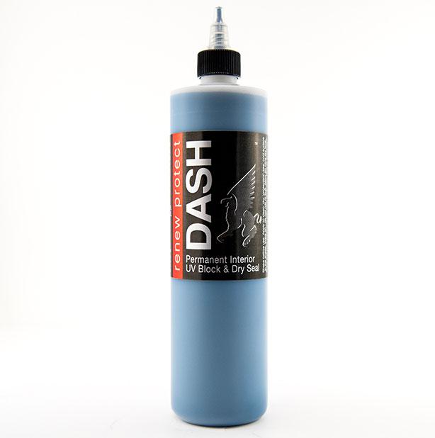 DASH - Permanent Interior Protectant & Dash Repair, Low-Glare Dry Seal & UV Block for Car Dash, Plastics, Coated Leather, Vinyl (1.2 oz per auto)