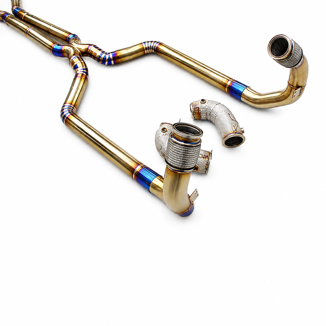 Valved Titanium Catback Exhaust System for BMW M5 F90 4.4T
