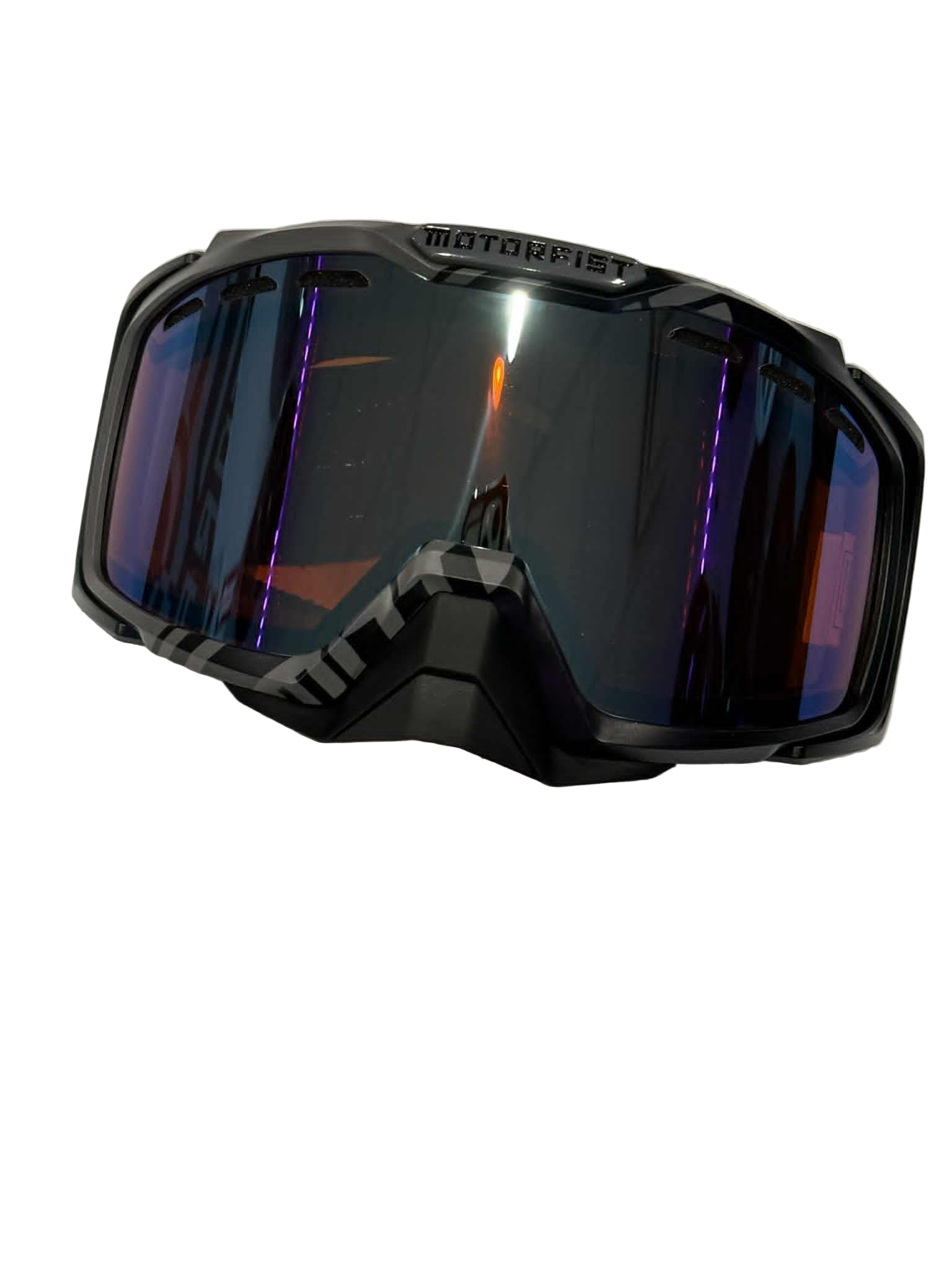MOTORFIST 110 Octane Stealth, Tangerine/Silver