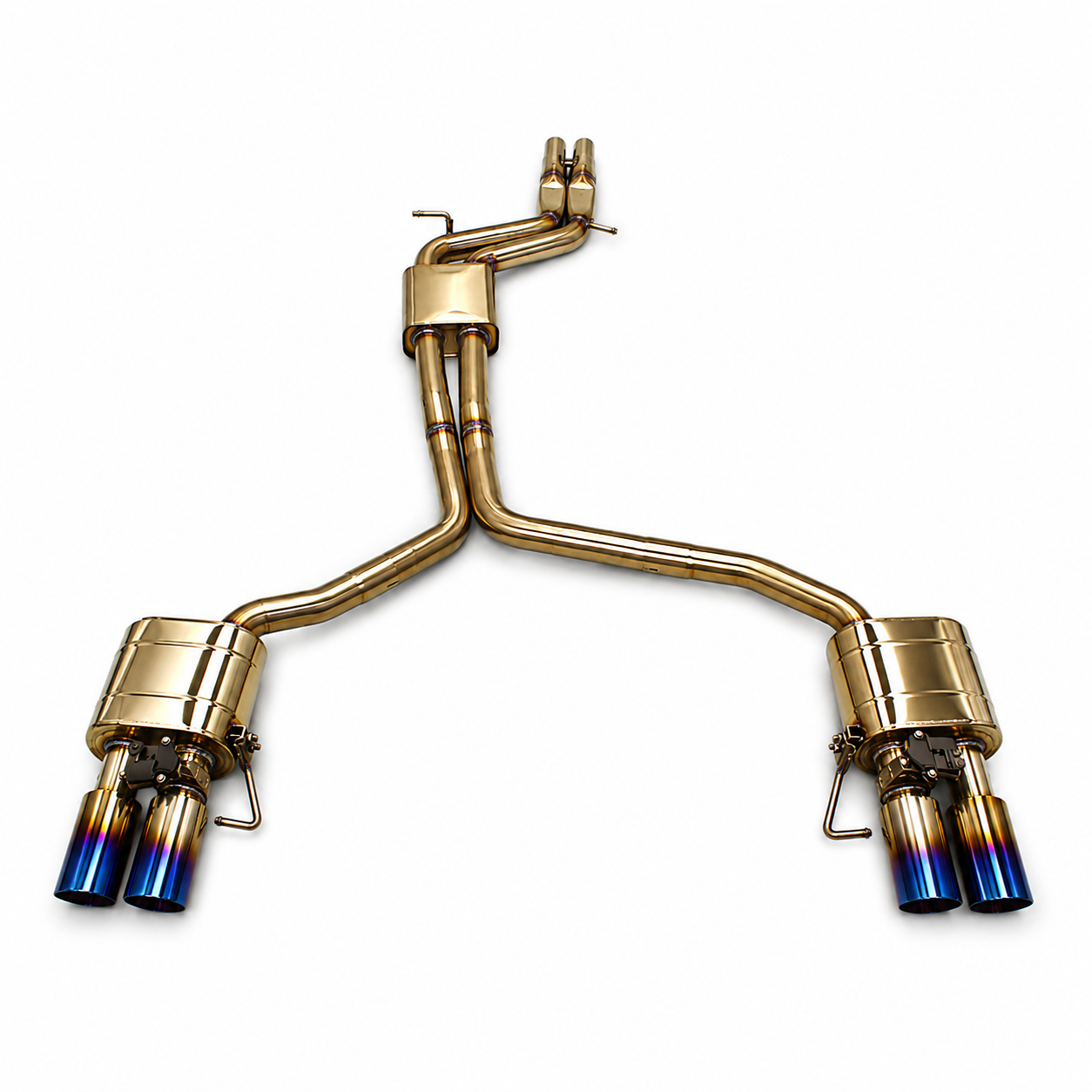 Stainless Valved Catback Exhaust System for Audi B8 B8.5 S4 S5