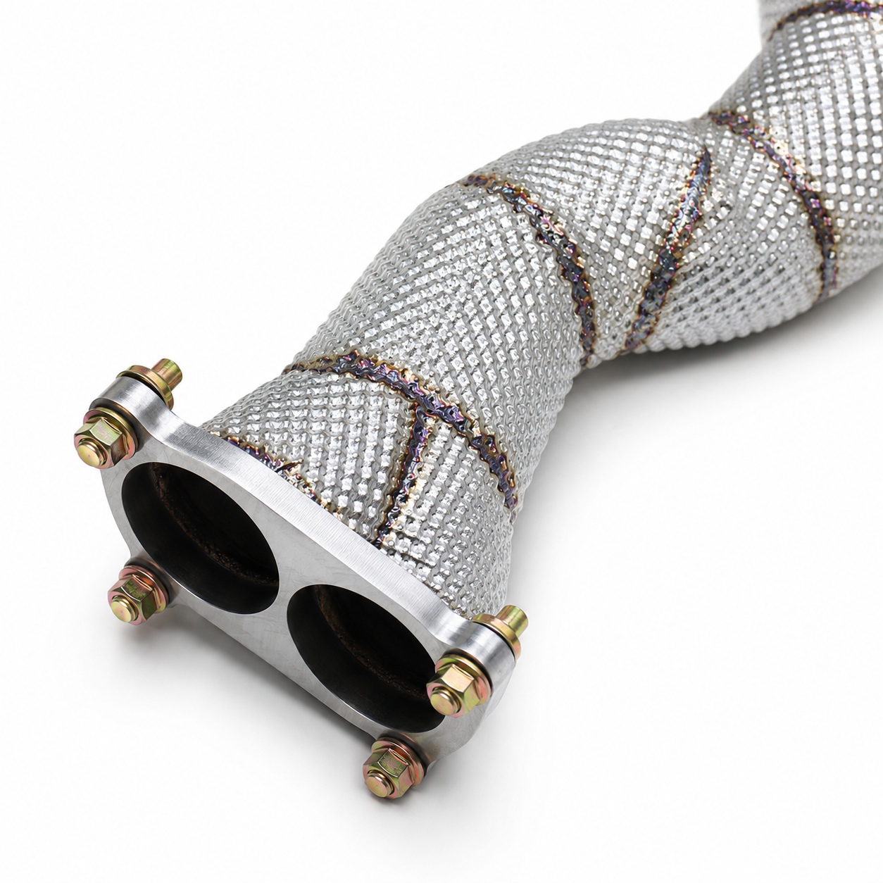 High Flow Exhaust Downpipe for Porsche Cayman 718 GT4 RS 4.0L