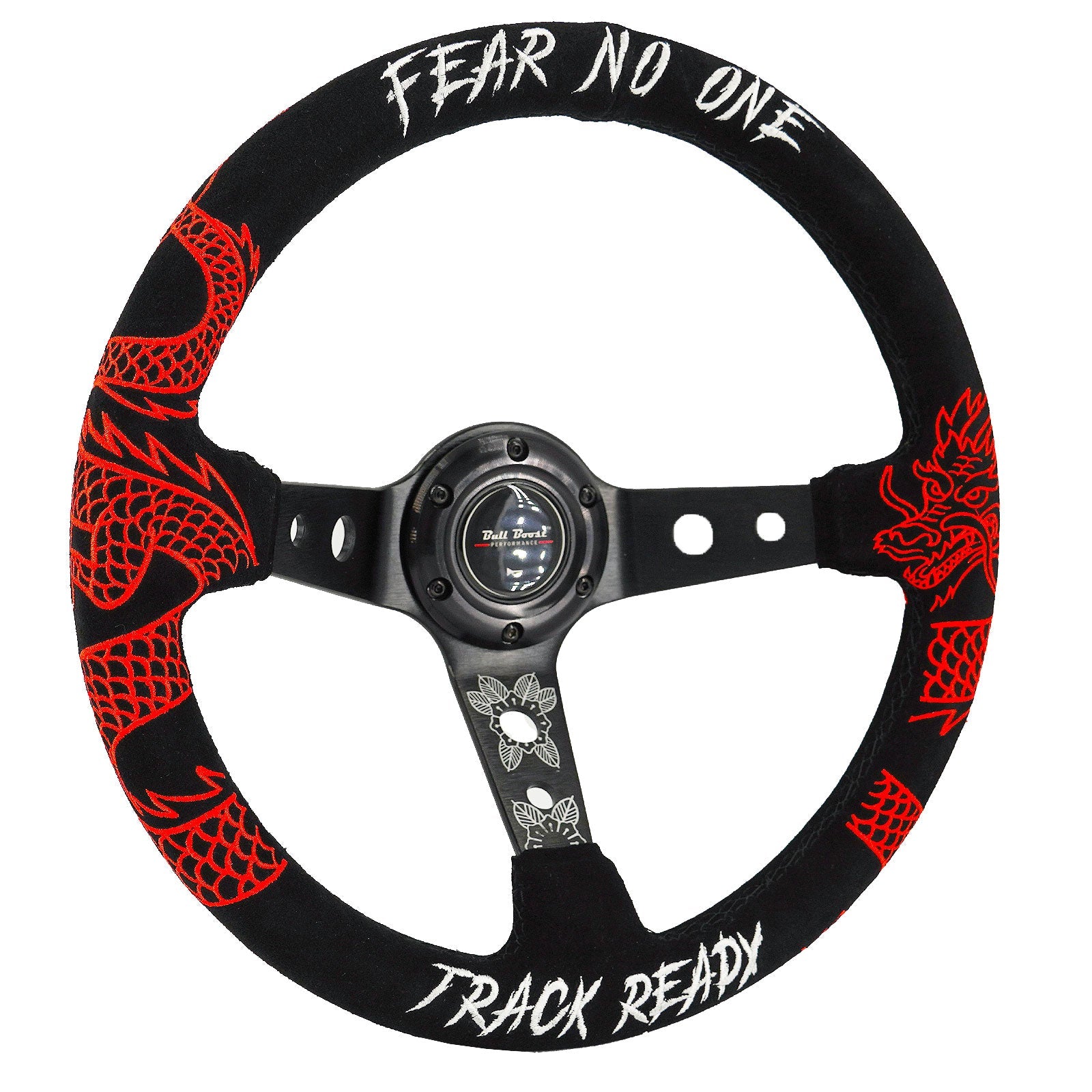 Dragon 350mm Steering Wheel + Short Hub Adapter Kit For Mazda Miata RX-7 RX-8 MX-3 MX-6