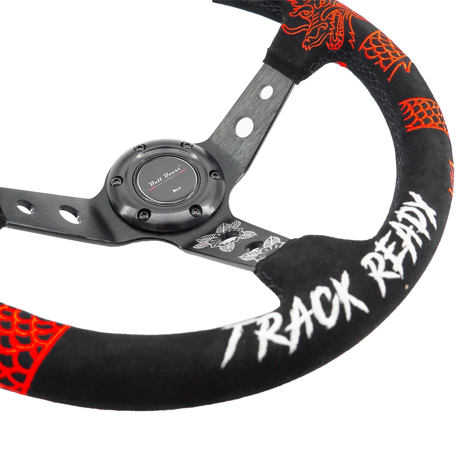 Track Ready 350mm Steering Wheel + Hub Adapter Kit For BMW E46 M3 316 318 320 323 325 328 330