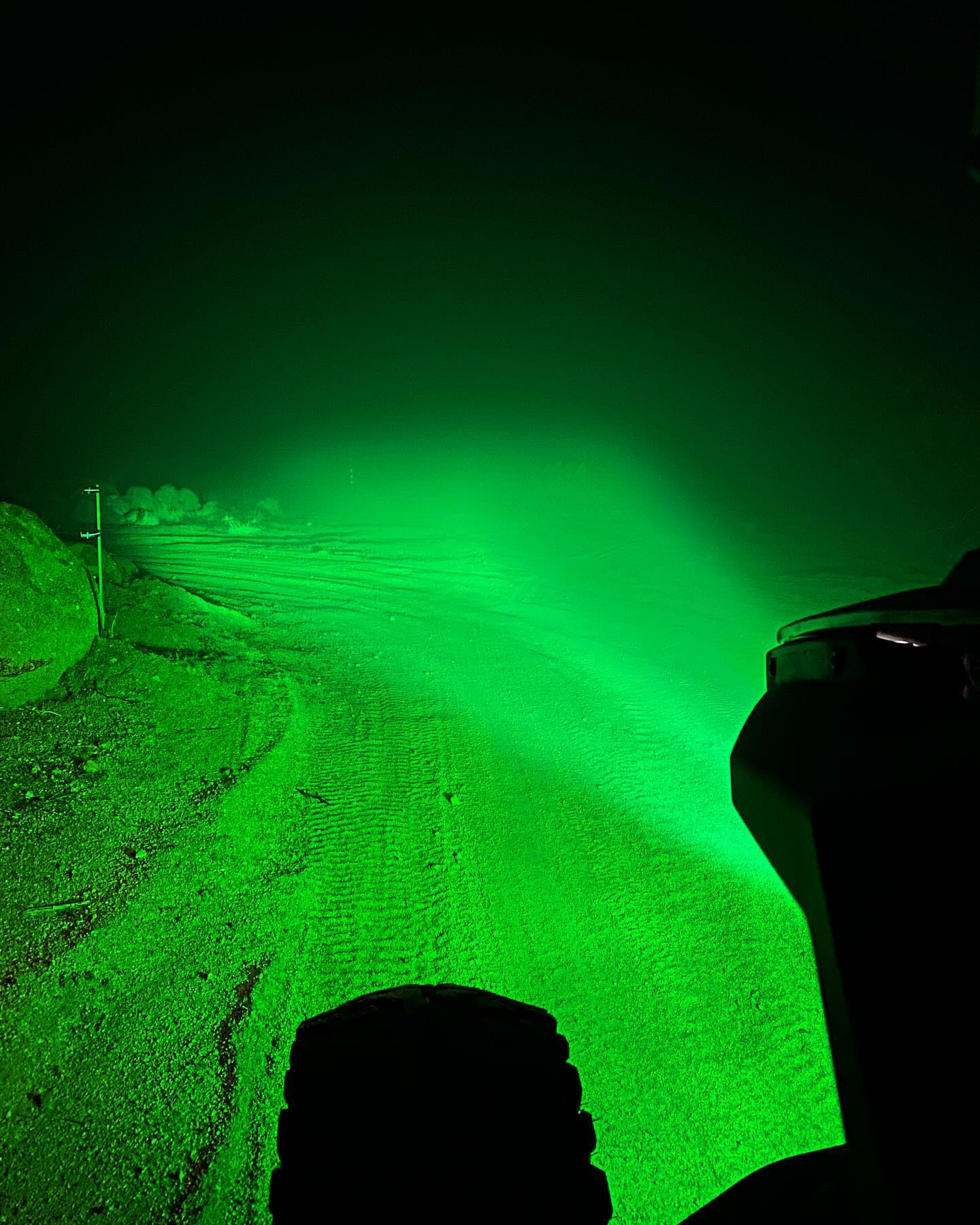 RP20 LED Pod Flood Green