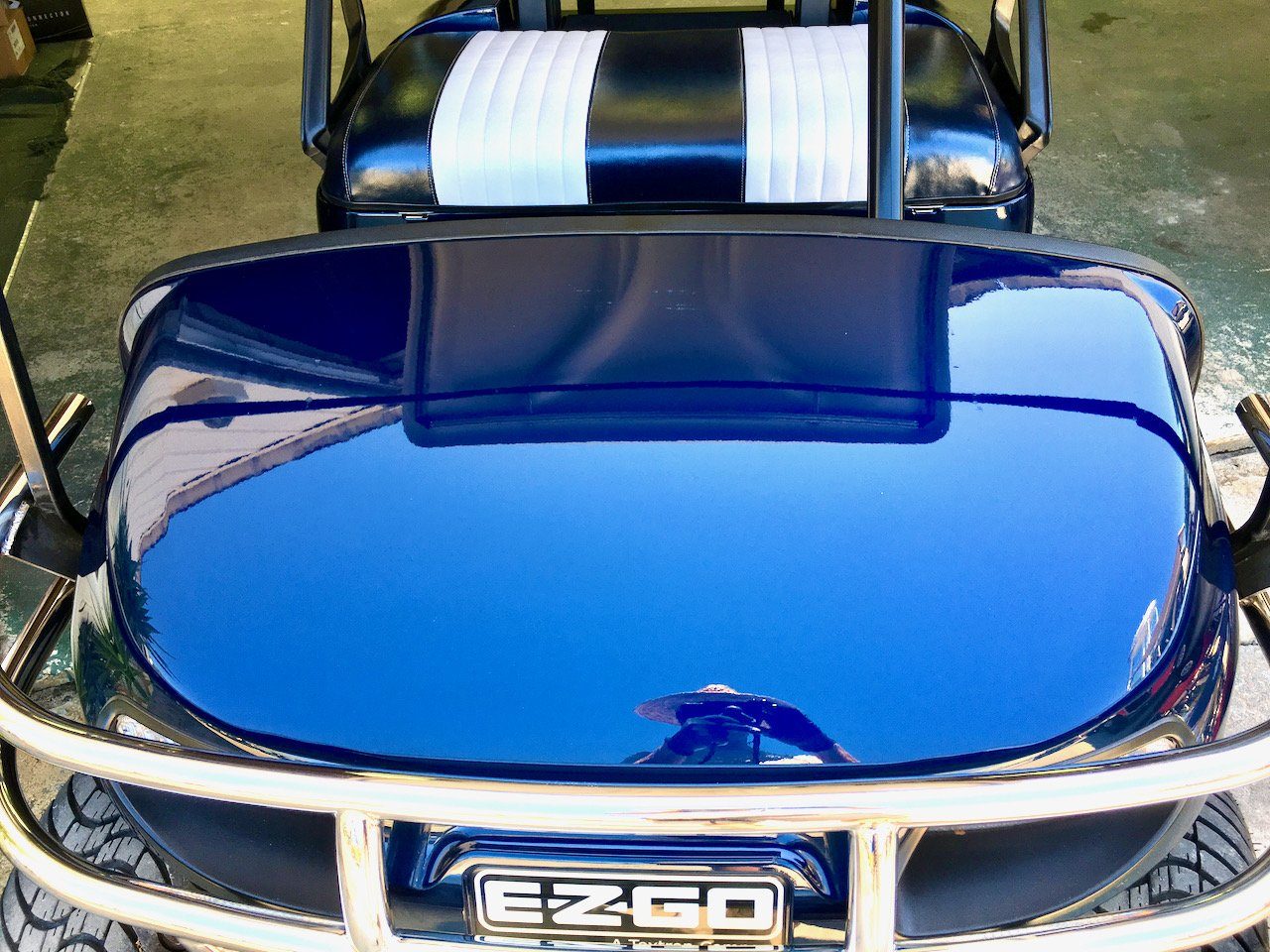 GOLF CART & RV - Ceramic-Hybrid Compound, Polish, Sealer ONE-STEP for Golf Carts, RVs, UTV, ATV - Panels & Clear Acrylic Windscreens