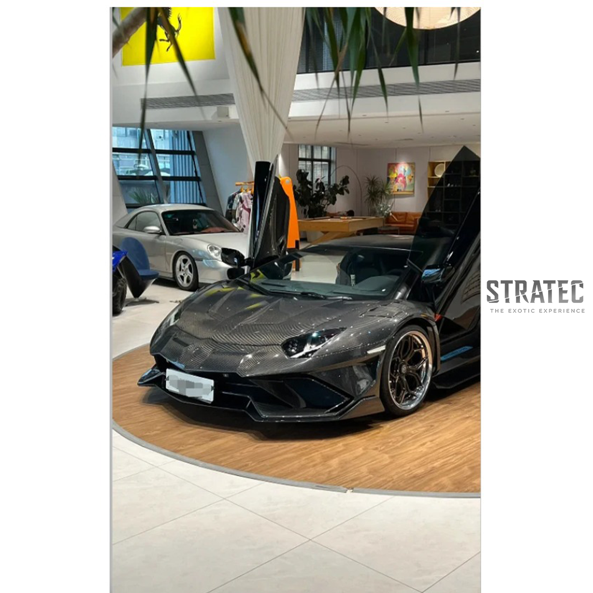 SVJ Style Full Carbon Fiber Aero Body Kit for Lamborghini Aventador LP700 LP740 LP750 Coupe