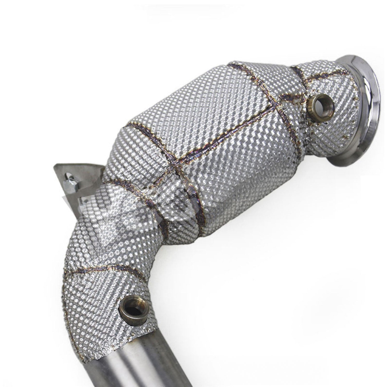 Catted Race Stainless 300 Cell Downpipe for Mercedes Benz AMG GT63 GT63S 4.0T
