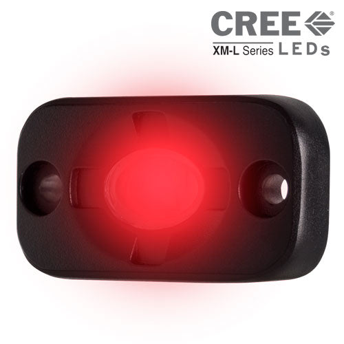 1.5in X 3in Auxillary Lighting Pod  Red