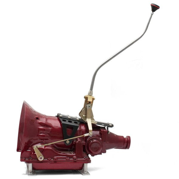 American Shifter Company ASCS2G523D2 GM 700 R4 Dual Action Automatic Transmission Shifter Kit ~ 23 Dual Bend Arm with Delu by  K