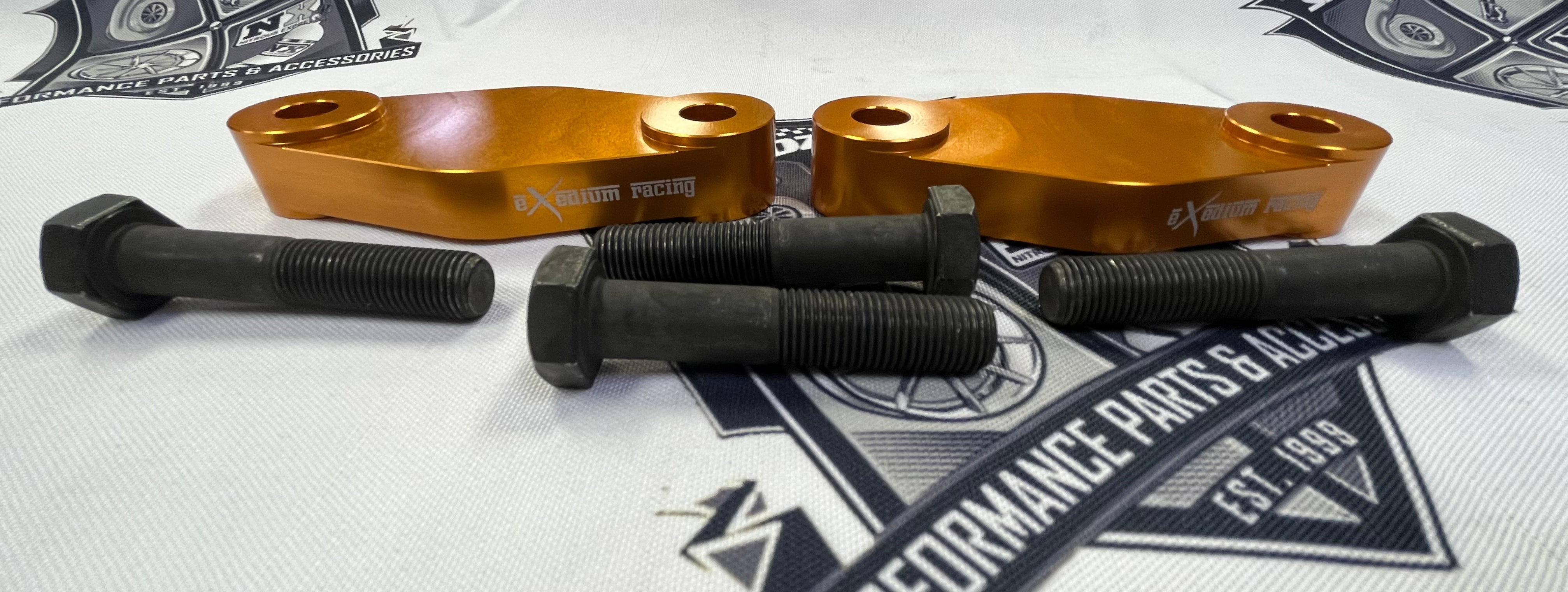 Exedium Racing Front Roll Center Spacers for Honda S2000 (17+ Wheels)