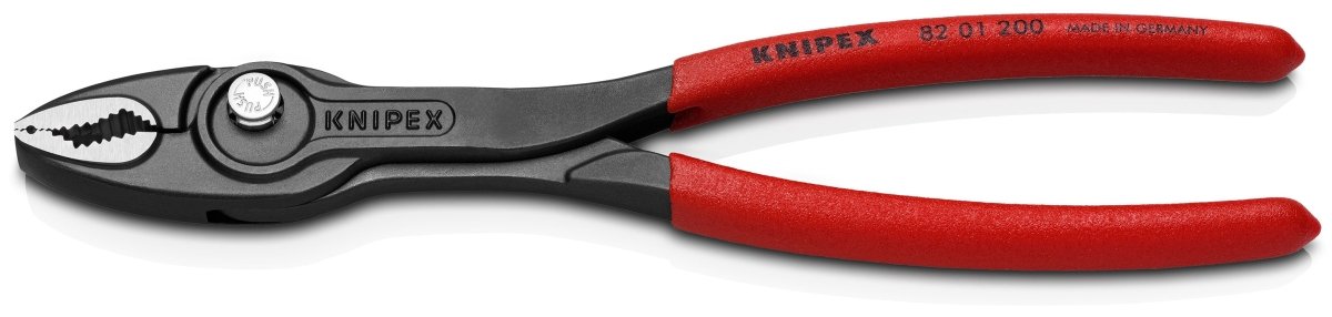 Knipex 8-Inch TwinGrip Slip Joint Pliers – Professional Grade Tool (82 01 200)
