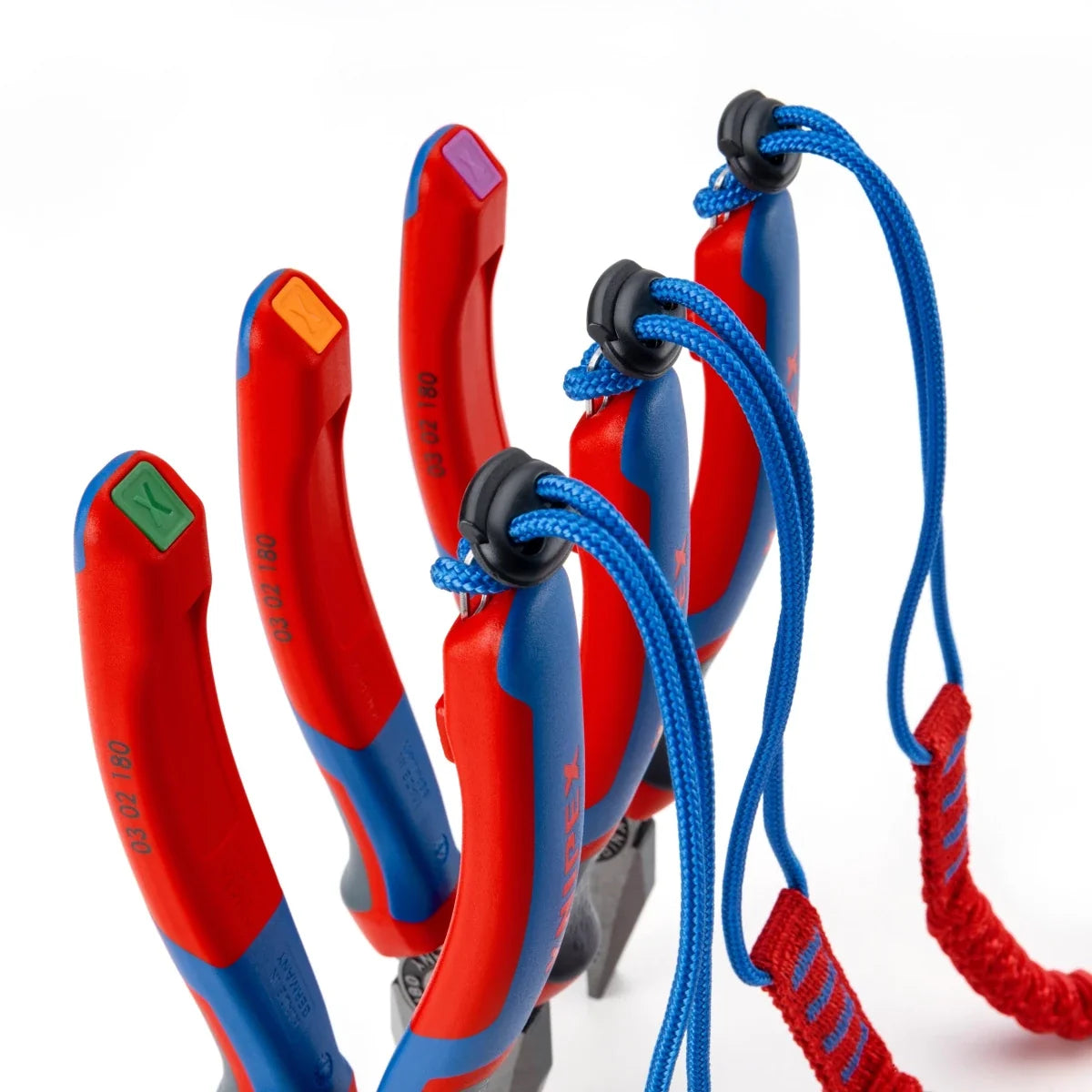 KNIPEX 87 02 180 Cobra 7 1/4" High-Tech Water Pump Pliers with KNIPEXTEND Comfort Grips