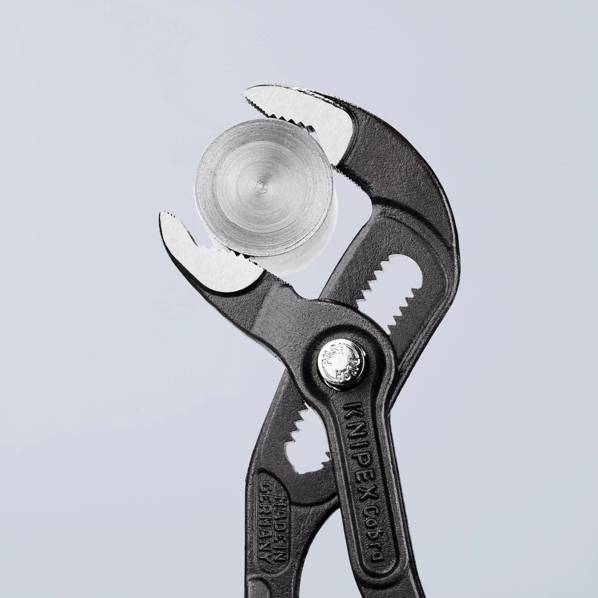 KNIPEX 87 02 180 Cobra 7 1/4" High-Tech Water Pump Pliers with KNIPEXTEND Comfort Grips