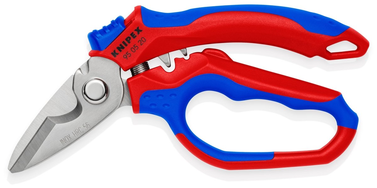 Knipex Angled Electrician Shears 6 1/4" 95 05 20 US