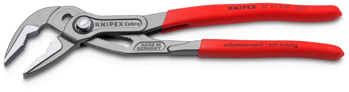 Knipex Cobra® Extra Slim Water Pump Pliers 10" 87 51 250