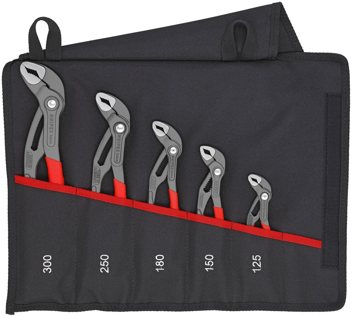 Knipex Cobra® Pliers Set With Pouch 5 Piece 00 19 55 S5