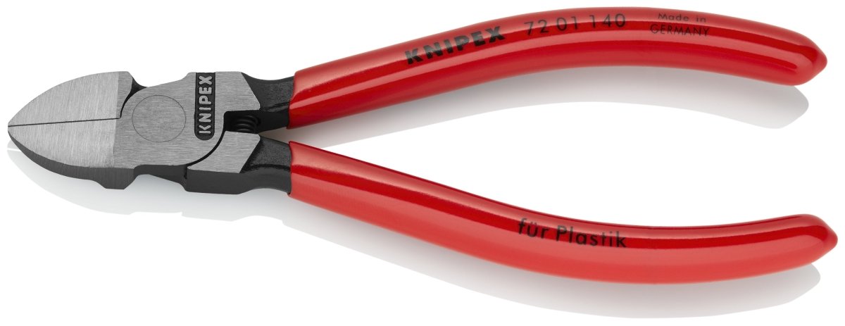 Knipex Diagonal Cutters 5 1/2" 72 01 140