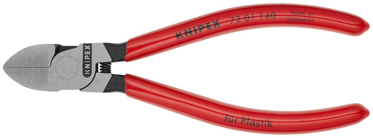 Knipex Diagonal Cutters 5 1/2" 72 01 140
