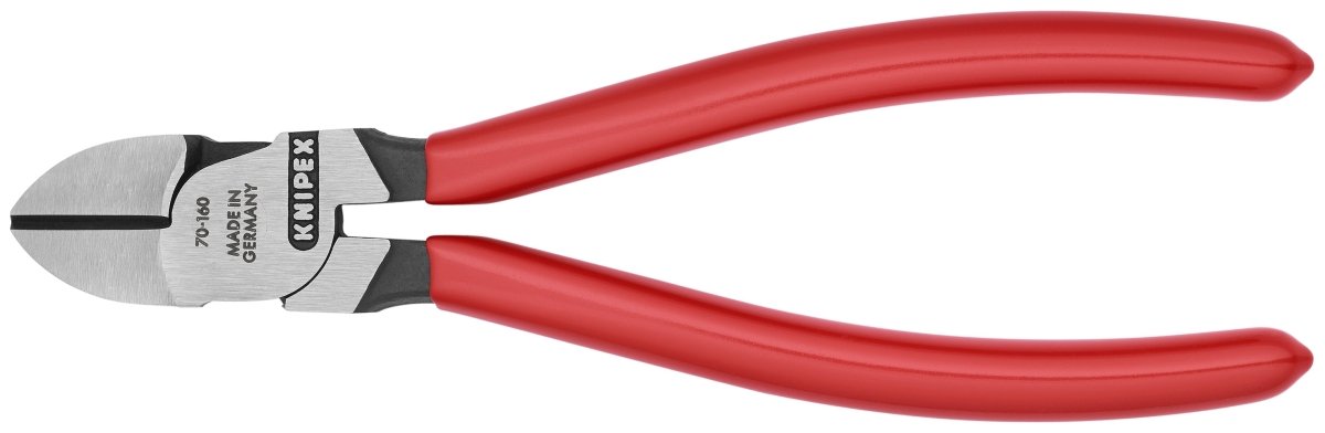 Knipex Diagonal Cutters 6 1/4" 70 01 160