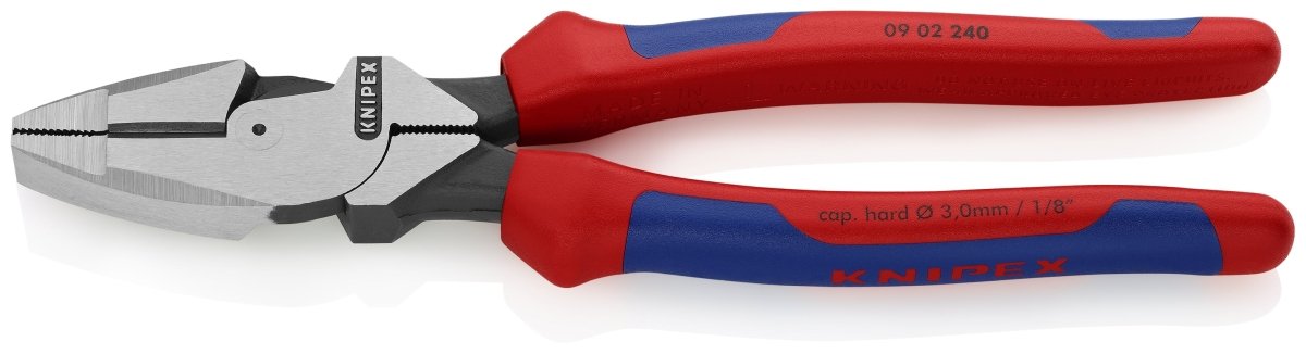 Knipex High Leverage Lineman's Pliers 9.5" 09 02 240