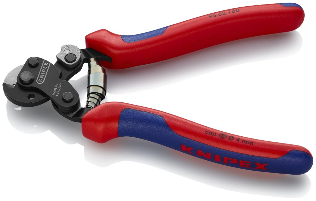 Knipex High Strength Wire Rope Cutters 6 1/4" 95 62 160