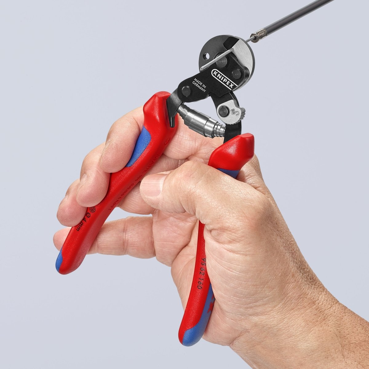 Knipex High Strength Wire Rope Cutters 6 1/4" 95 62 160