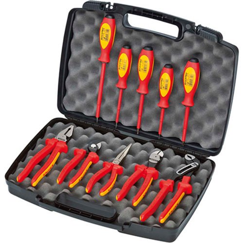 Knipex Insulated Industrial Tool Set With Hard Case 10 Pieces 9K 98 98 30 US