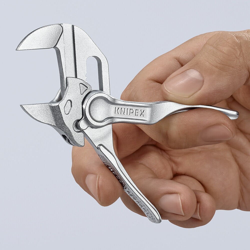 Knipex Mini Pliers Wrench XS - 4" Compact Pliers - 86 04 100