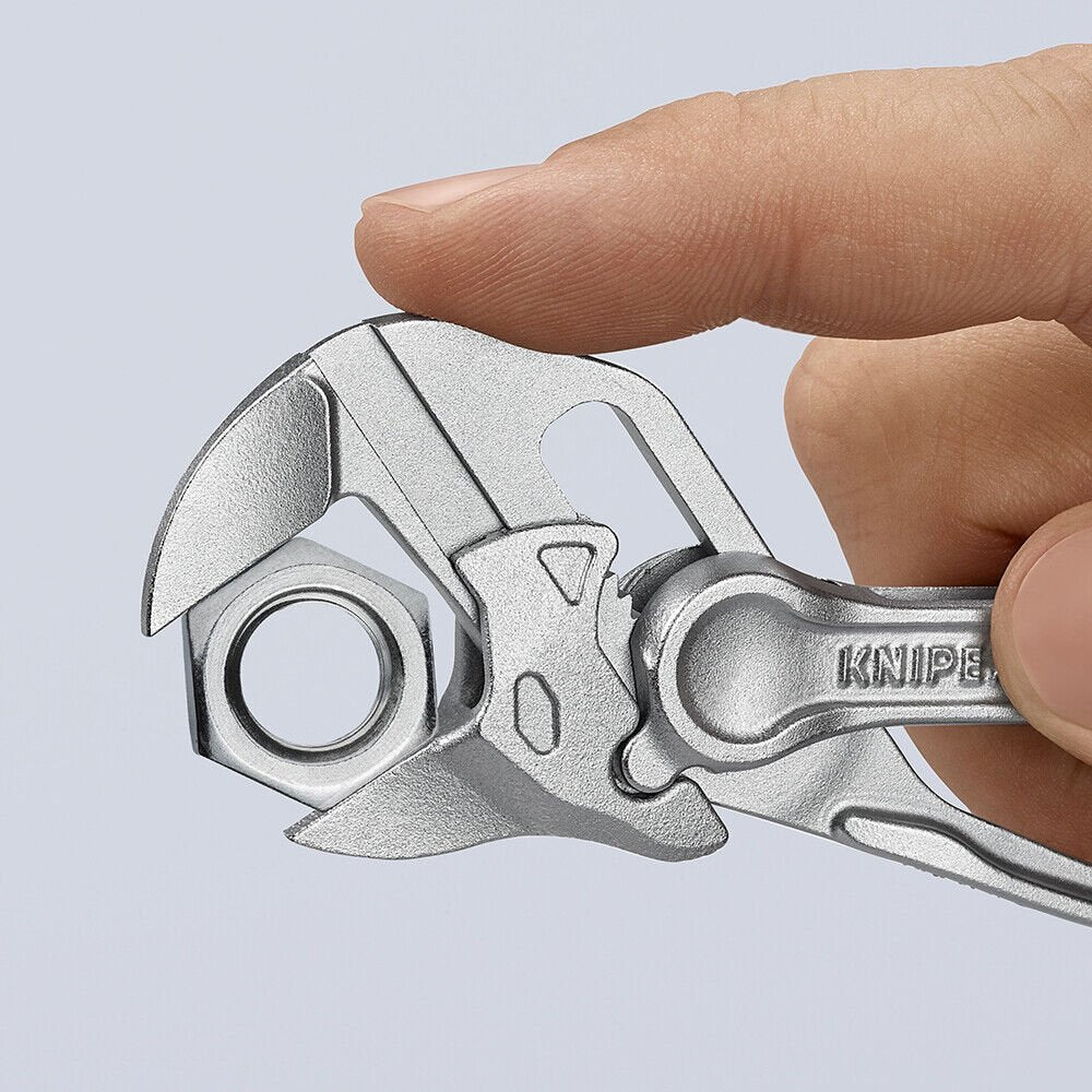 Knipex Mini Pliers Wrench XS - 4" Compact Pliers - 86 04 100