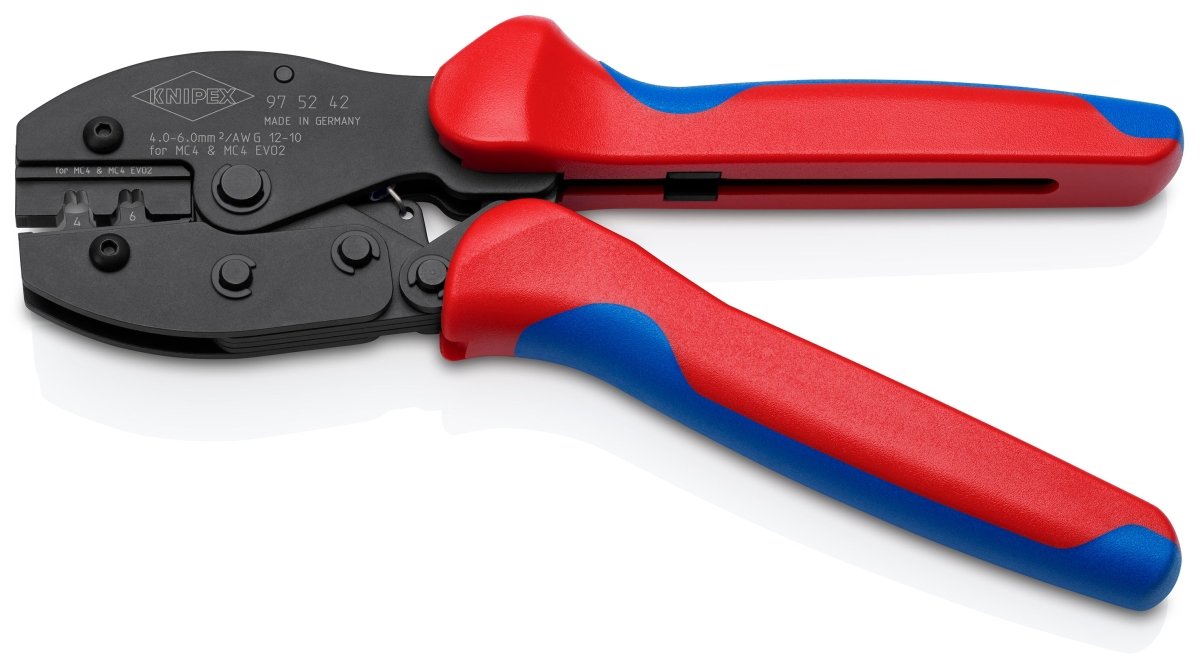 Knipex PreciForce Crimping Pliers for MC4/MC4 EVO 2 8 1/2" 97 52 42
