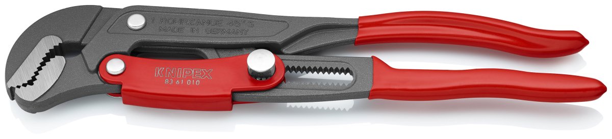 Knipex Rapid Adjust Swedish Pipe Wrench Pliers S-Type 13" 83 61 010