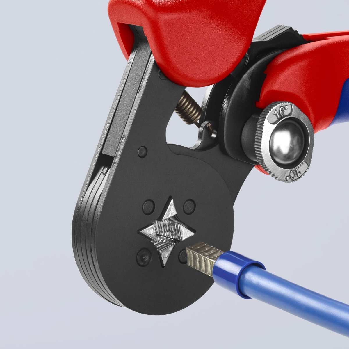 Knipex Self Adjusting Crimping Pliers 7 1/4" 97 53 04