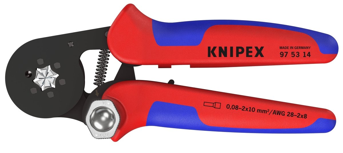 Knipex Self Adjusting Crimping Pliers 7 1/4" 97 53 14
