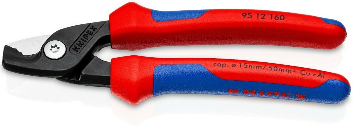 Knipex Stepcut Cutting Edge Cable Shears 6 1/4" 95 12 160