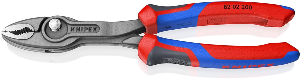 Knipex TwinGrip Slip Joint Pliers 8" 82 02 200