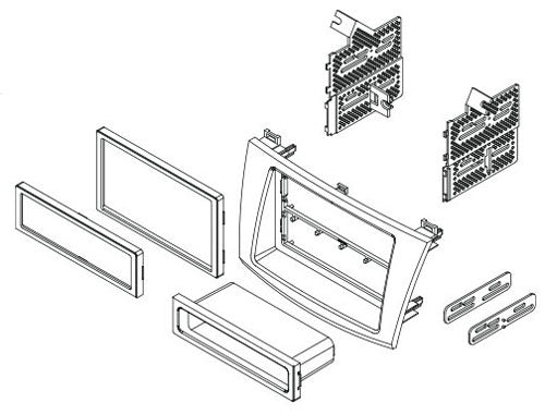 Mazda Mazda3 Single Din Dash Kit Used In About 3 Or More Different Vehicles