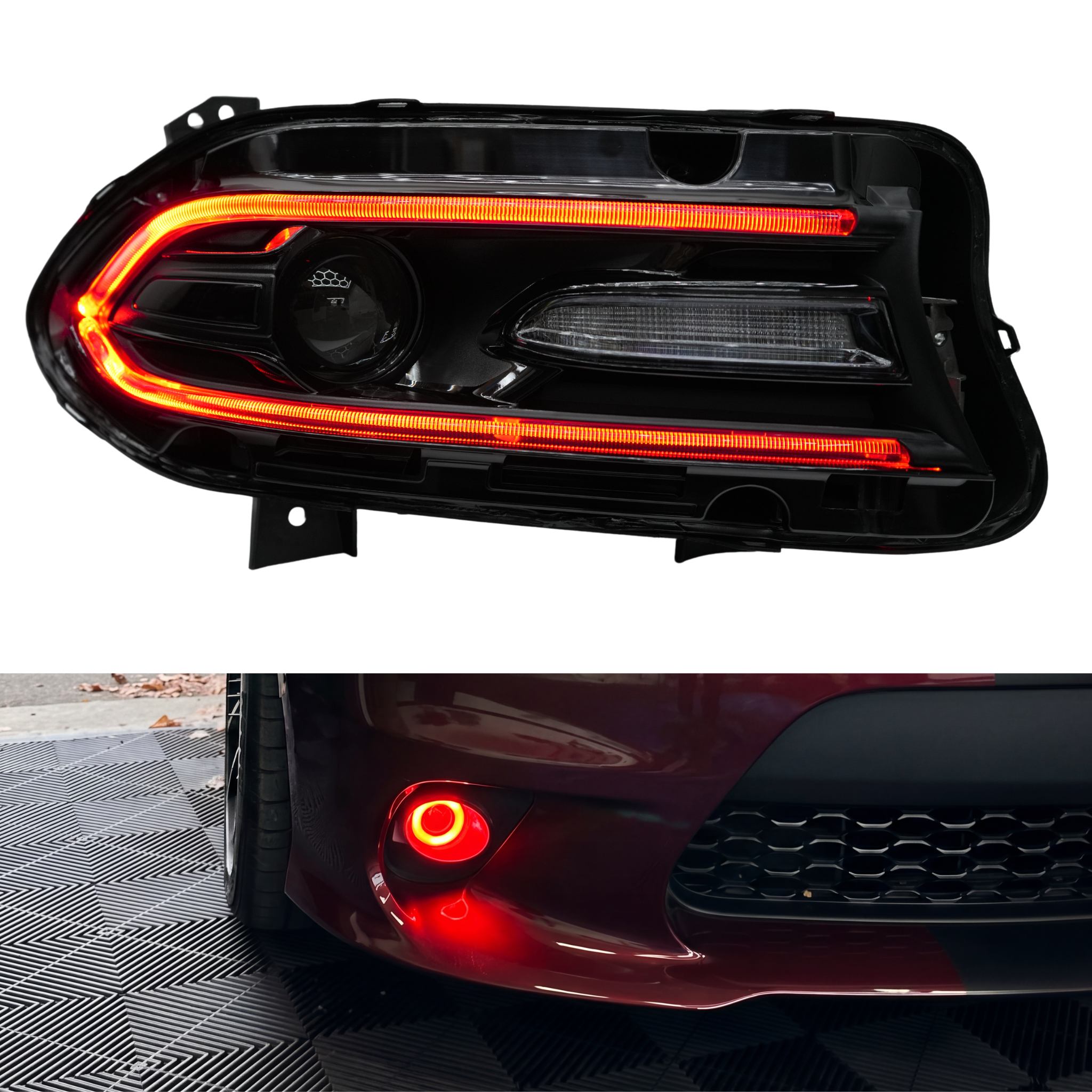 Dodge Charger RGBWA DRL Boards (2015-2024)