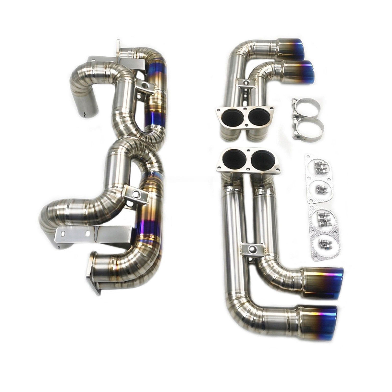 High Flow Titanium Catback Exhaust System for Ferrari 360 Modena Spider F360 3.6L