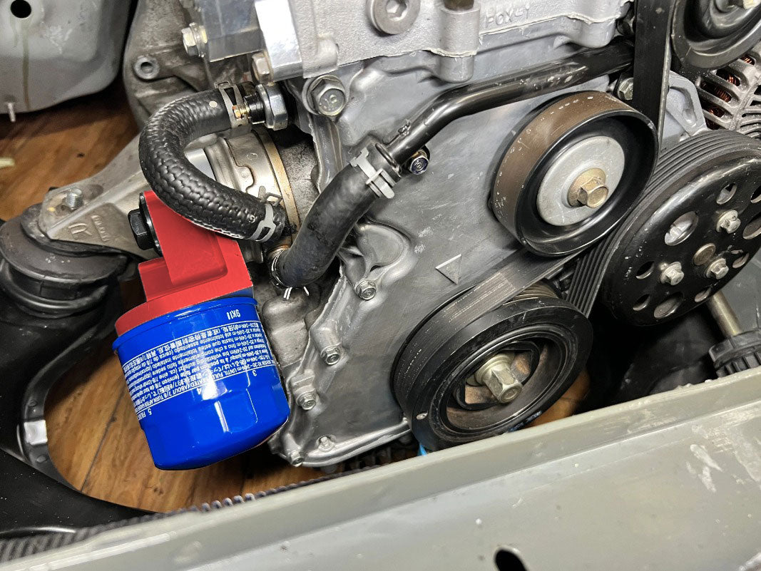 D15 D16 D17 D Series Oil Filter Relocation Adapter For Honda Acura EG DC EK DC2