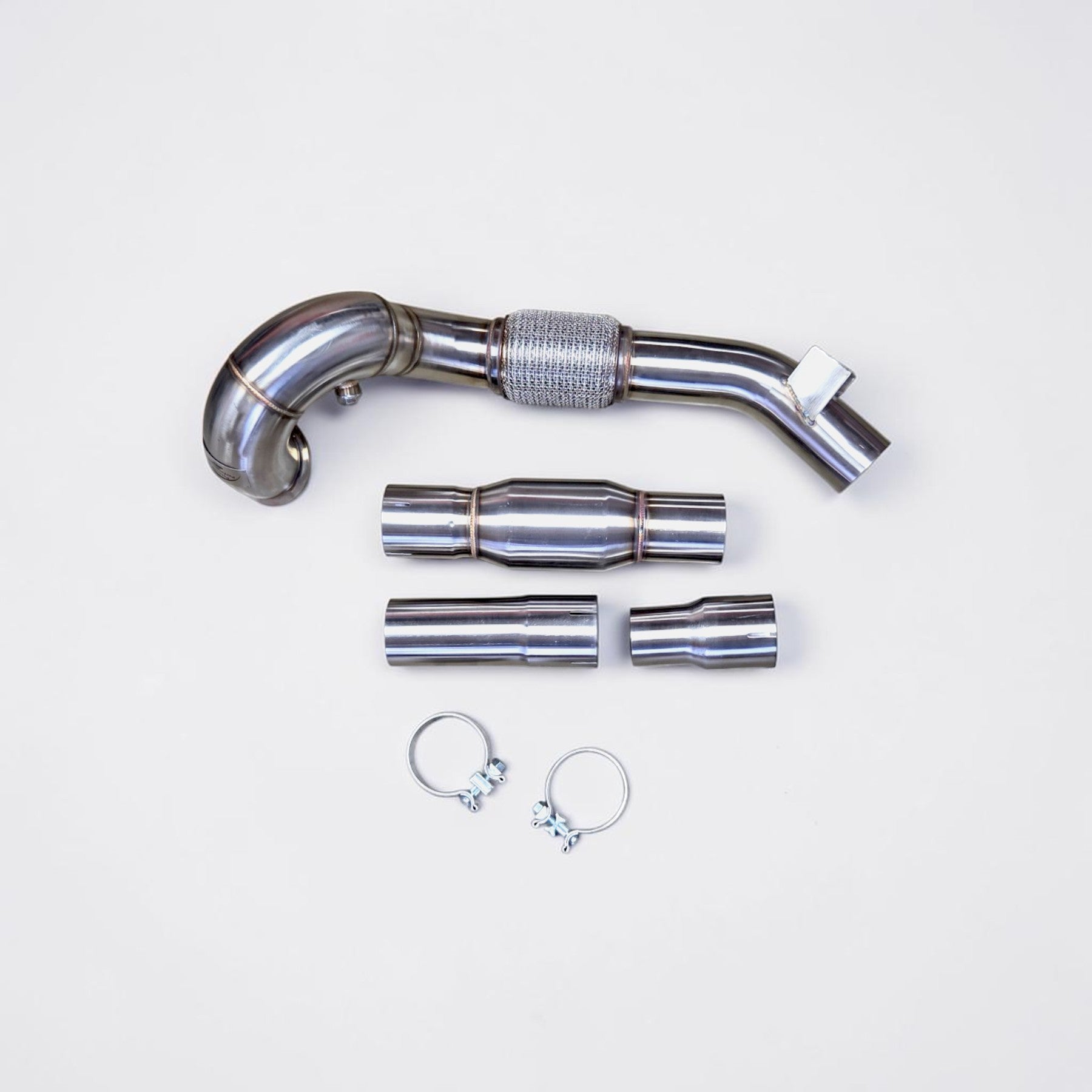 FWD Audi A3 8V Race Downpipe - 2.0T (Premium Catless & Catted) | Palenon Performance