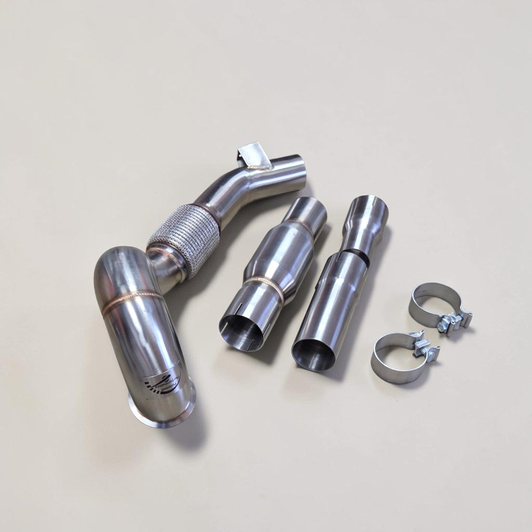 FWD Audi A3 8V Race Downpipe - 2.0T (Premium Catless & Catted) | Palenon Performance