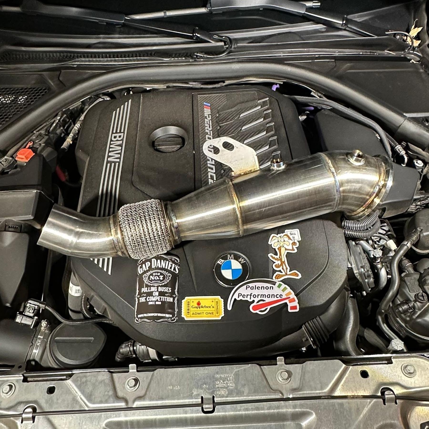 Supra & BMW B58 Racing Downpipe - M340i, M440i, M240i, 340i, 440i, 540i, 640i, 740i, X3, X4, X5, X6, X7 | Palenon Performance