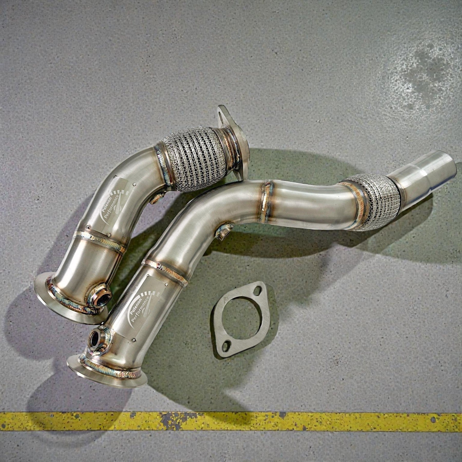 S55 Racing Downpipe For BMW F80 M3, F82 M4 & F87 M2 including Competition | Palenon Performance