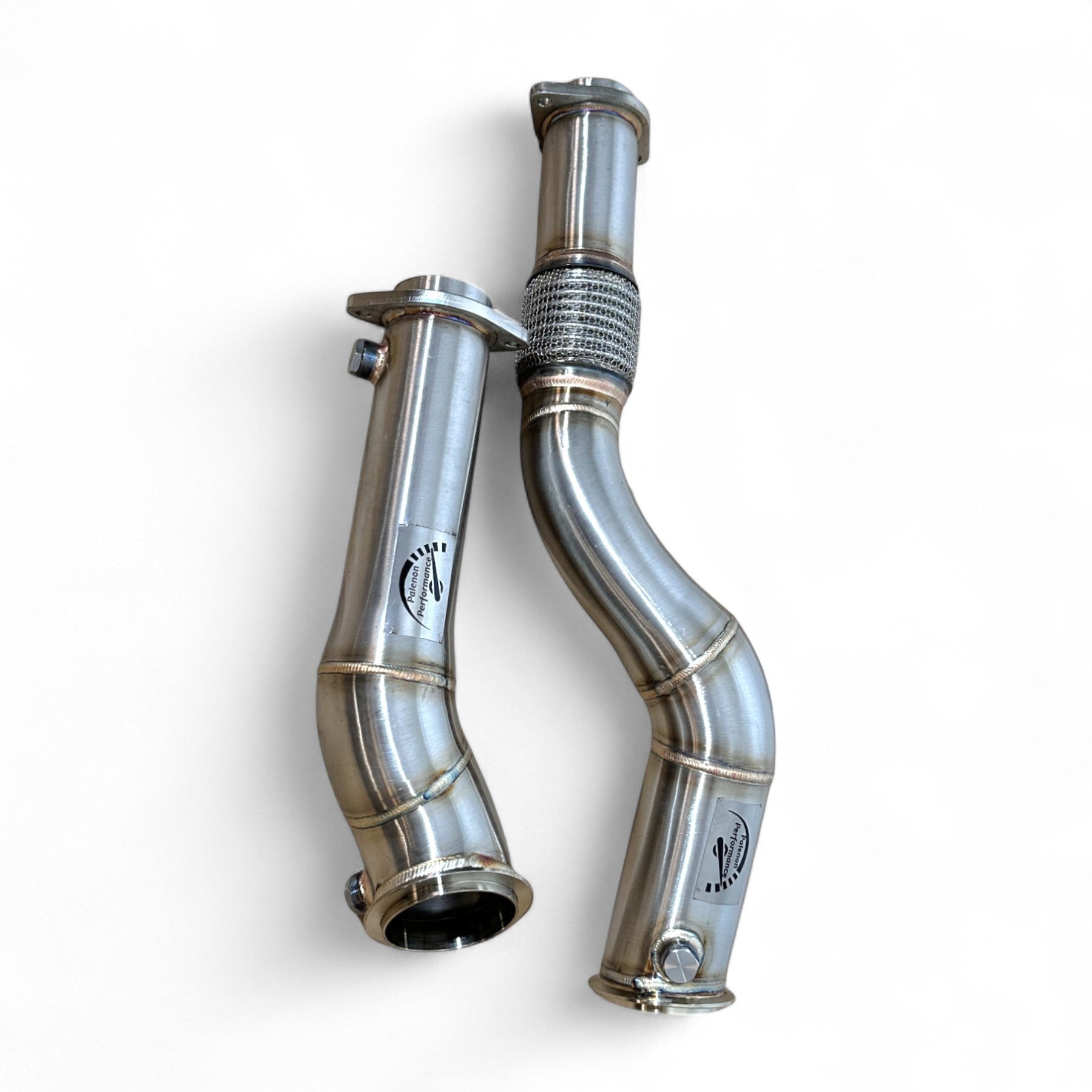 High Flow S58 Race Downpipe For BMW M3 G80, M2 G87, M4 G82 G83 | Palenon Performance