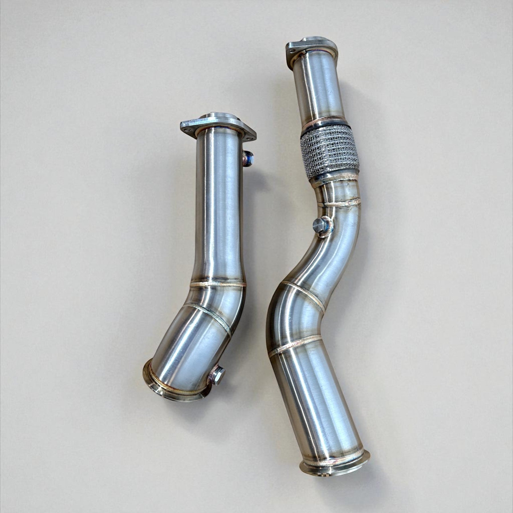 High Flow S58 Race Downpipe For BMW M3 G80, M2 G87, M4 G82 G83 | Palenon Performance