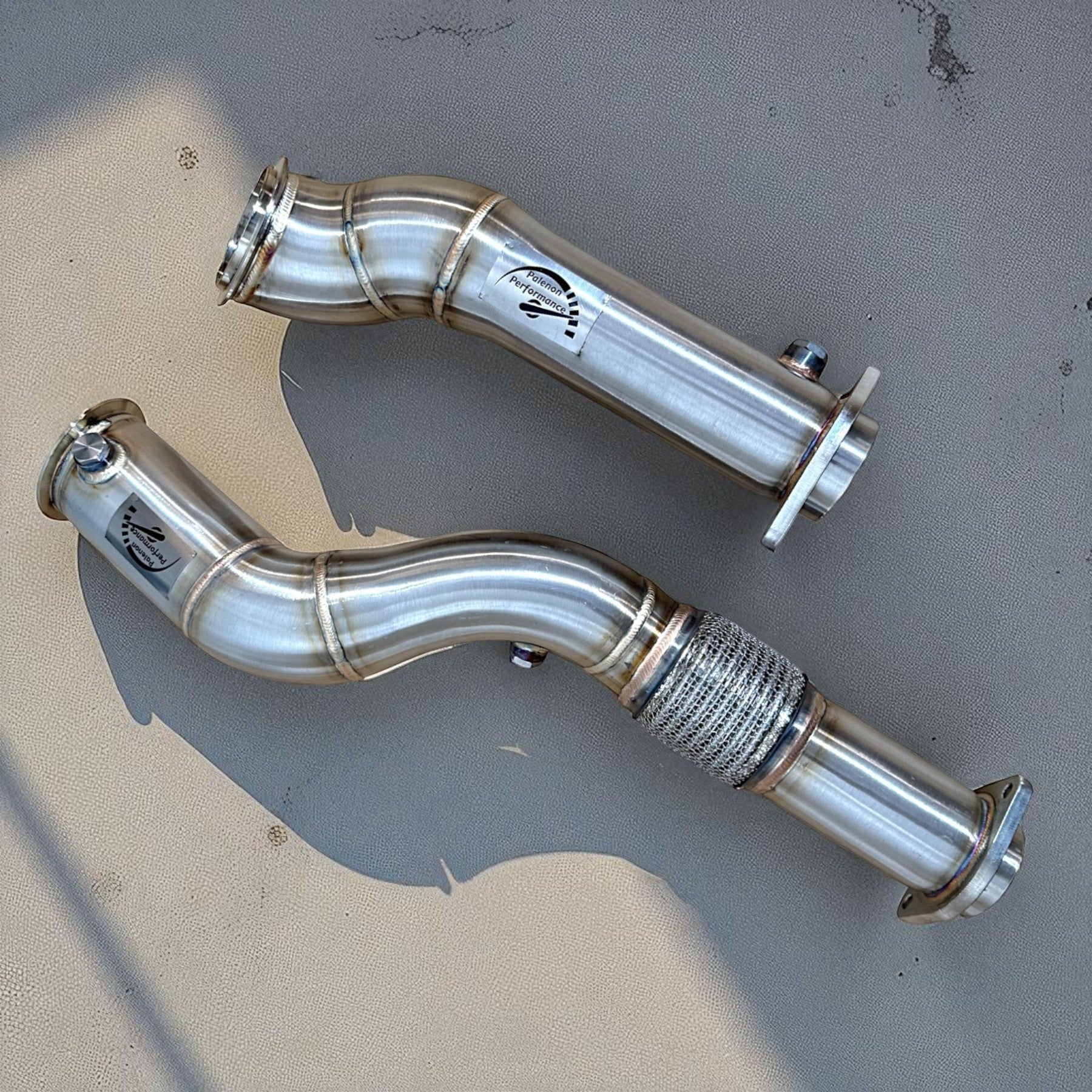High Flow S58 Race Downpipe For BMW M3 G80, M2 G87, M4 G82 G83 | Palenon Performance