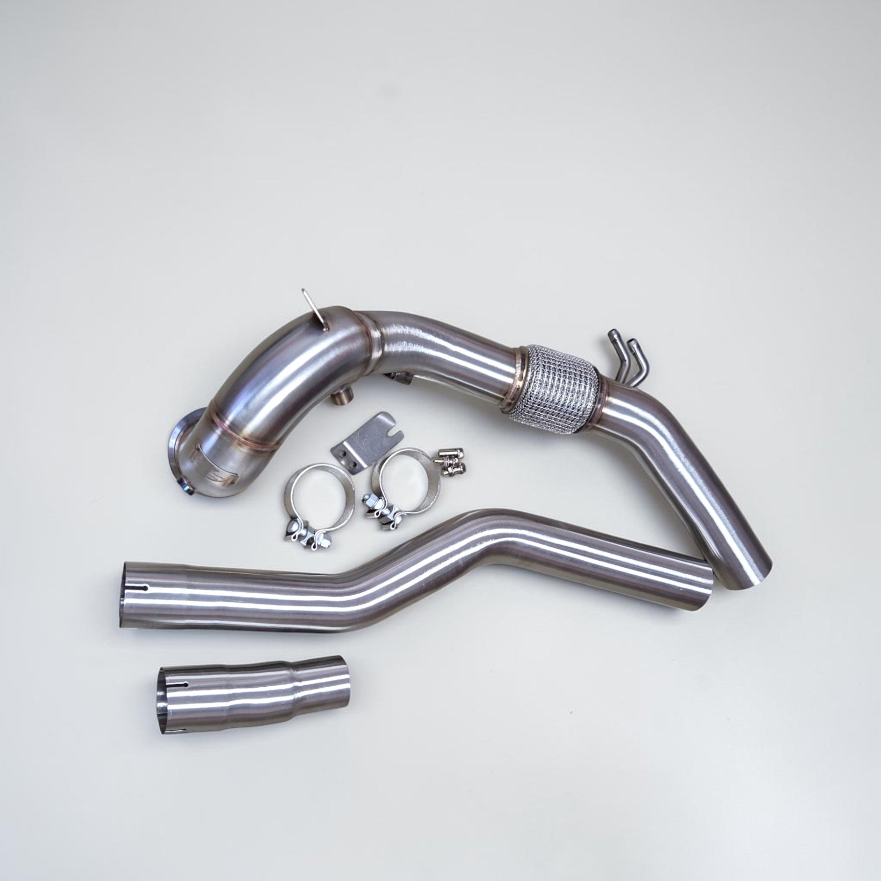 AWD Audi S3 8Y Race Downpipe & VW MK8 Golf R Race Downpipe - Palenon Performance