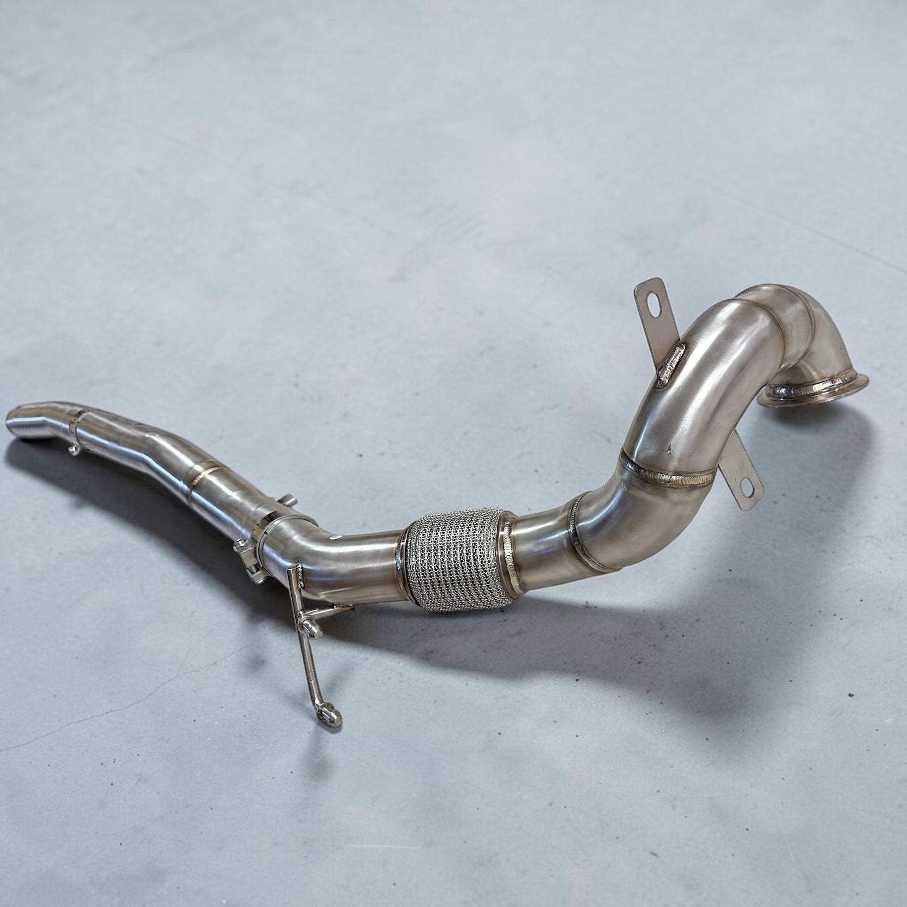 AWD Audi 8V S3 A3 Race Downpipe - 2.0T (Premium Catless & Catted) | Palenon Performance