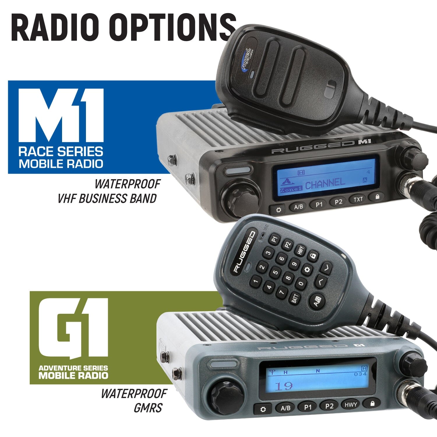 Can-Am Commander and Late Model Maverick Complete Communication Kit with Bluetooth Intercom and 2-Way Radio - Glove Box Mount